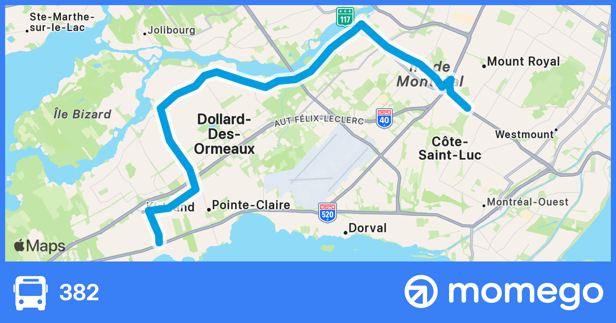 Bus 382 Horaires